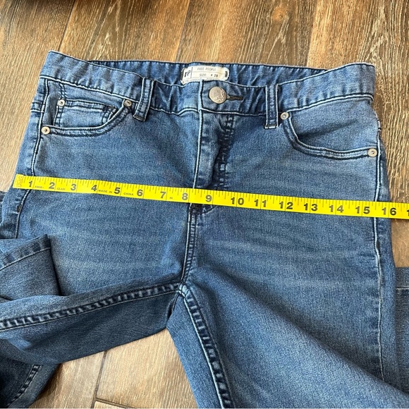 Free People Womens Busted Knee Skinny Jeans Distressed High Waist Size 28 - Picture 9 of 13